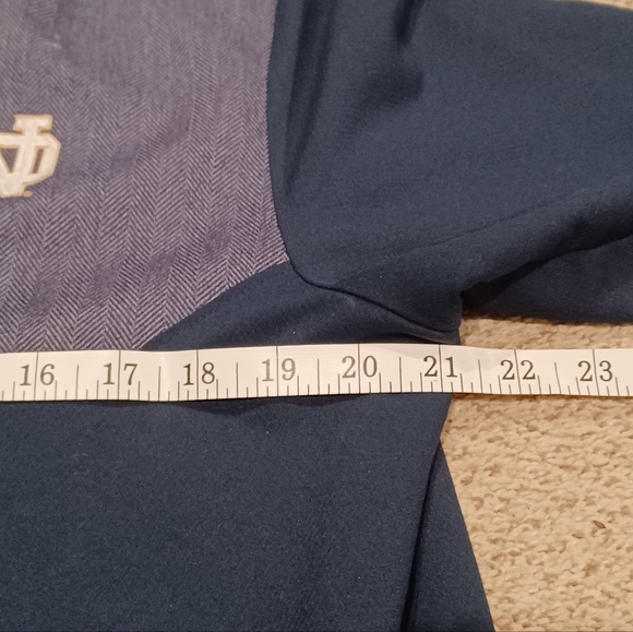 Notre Dame Full Zip lightweight jacket by Under Armour Mens SM Loose - Picture 5 of 8